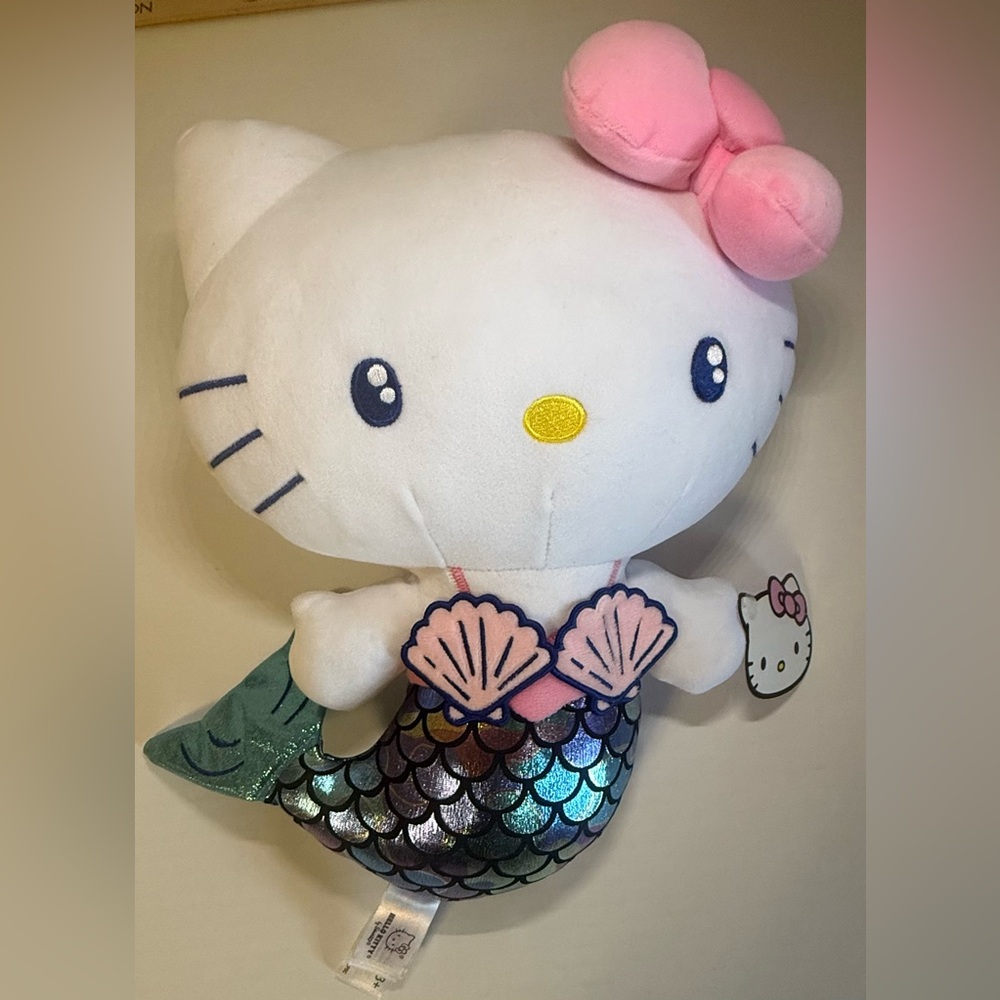 Hello Kitty 13 inch Mermaid Plush NWT (0079)A6